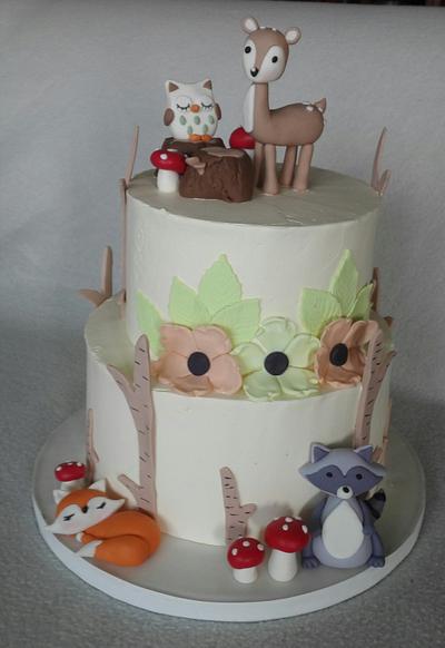 Wild animals - Cake by Anka