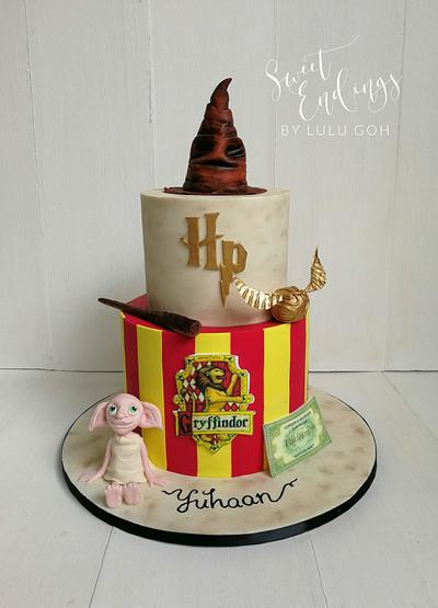 Celebrating 20 years of Harry Potter - Cake by Lulu Goh