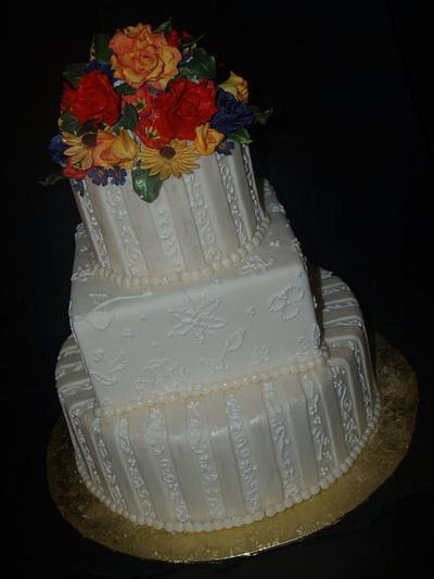 Fair Entry wedding cake - Cake by BeckysSweets