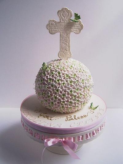 Niki's First Communion Cake - Cake by Tea Party Cakes