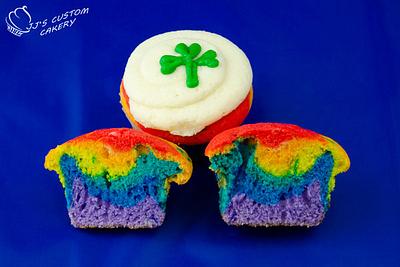 Rainbow Cupcakes - Cake by Jenn