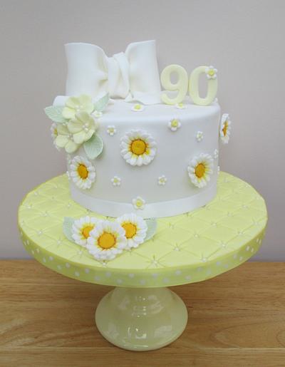 Daisy Patch - Cake by The Buttercream Pantry