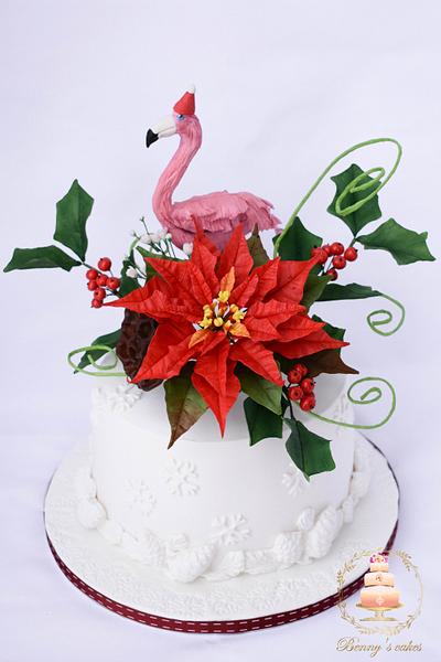 A special Christmas cake for a special friend - Cake by Benny's cakes