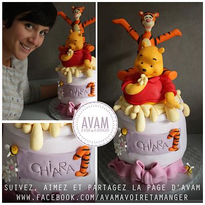Winnie the pooh, tiger, and me ;) - Cake by Lisa Abauzit
