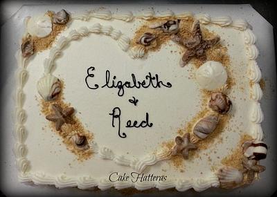 Elizabeth and Reed's Bridal Shower - Cake by Donna Tokazowski- Cake Hatteras, Martinsburg WV