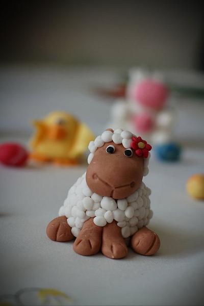 Sheep figure - Cake by vikios