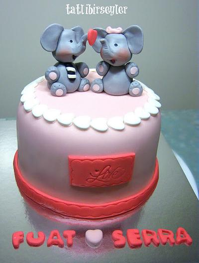 valentines cake - Cake by tatlibirseyler 