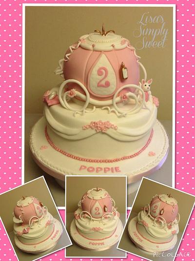 Princess coach - Cake by Lisa b
