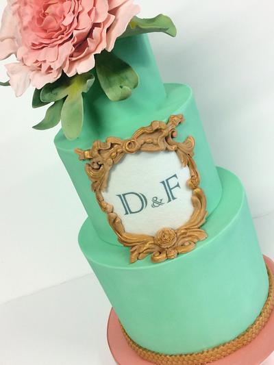 Wedding cake Ladurée style for an happy couple - Cake by Sweet Factory 