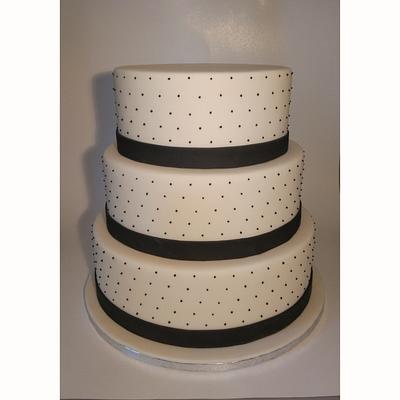 Black dots - Cake by nef_cake_deco