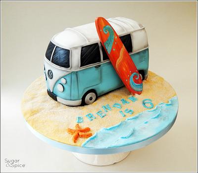 VW Campervan Cake ... Baking A Smile for Brendan x - Cake by Sugargourmande Lou