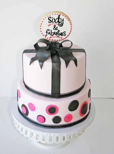 Sixty & Fabulous - Cake by Melissa