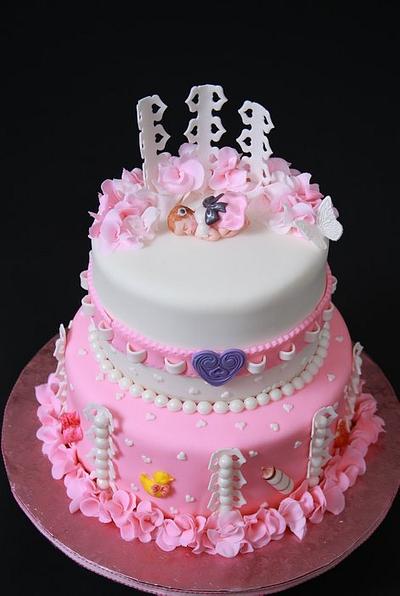 Baby shower cake - Cake by Ann