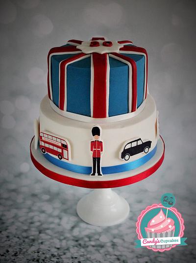 British Cake - Cake by Candy's Cupcakes