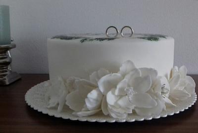 Wedding  - Cake by Ellyys