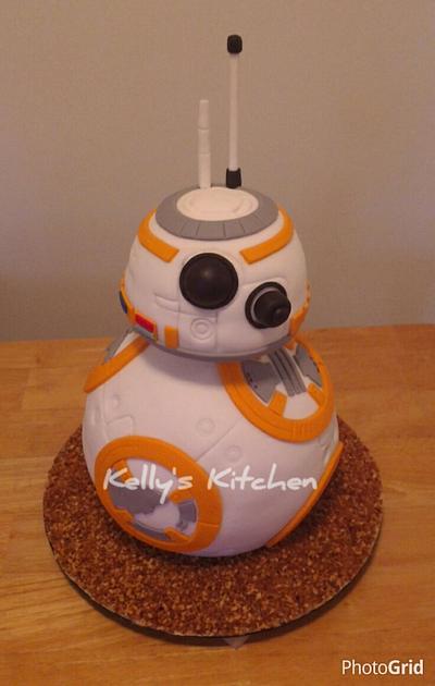 BB-8 - Cake by Kelly Stevens