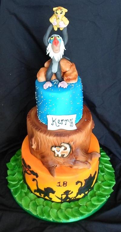 The Lion King - Cake by Carrie-Anne Dallas