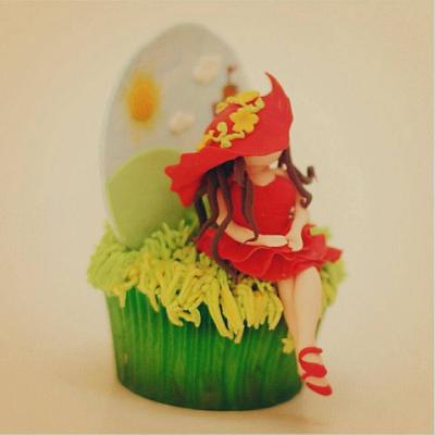 Pretty princess cupcake  - Cake by Reema siraj