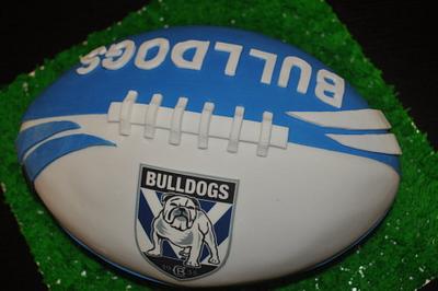 NRL Canterbury Bulldogs Cake - Cake by Cupcakevalley