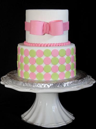 Ashley's baby shower - Cake by SweetdesignsbyJesica