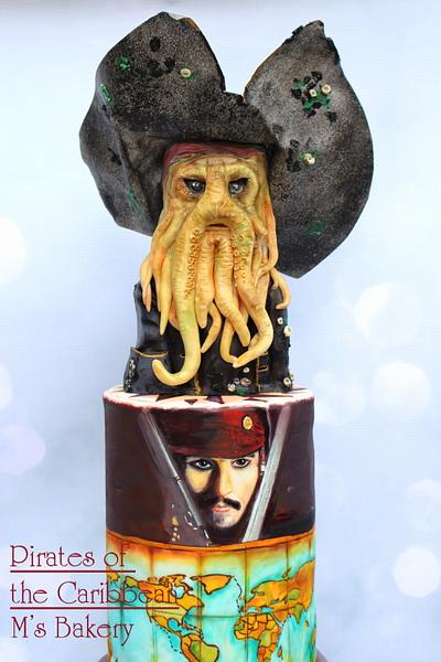 Pirates of the Caribbean - Cake by M's Bakery