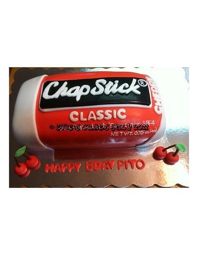 Chapstick Cake - Cake by BlueFairyConfections