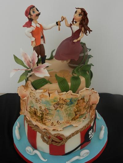 Pirate and princesses - Cake by Dolce Sorpresa