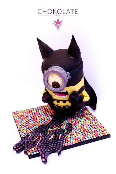 Luk at tu: BatMinion! - Cake by ChokoLate Designs