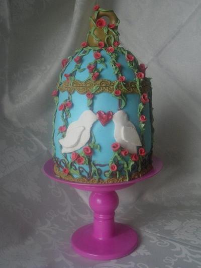 Birdcage Cake - Cake by Rebecca Kenny