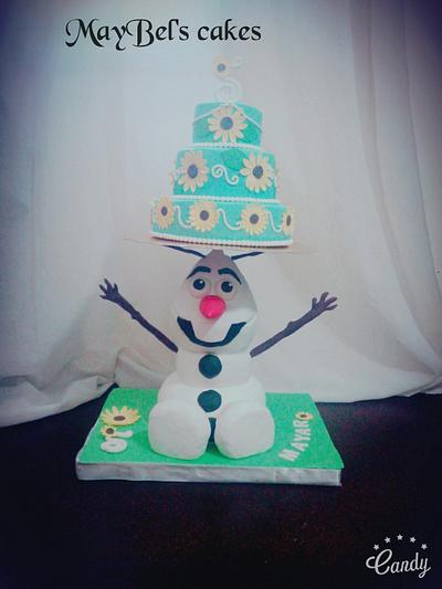 Frozen fever cake  - Cake by MayBel's cakes