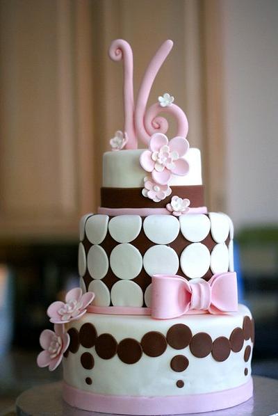 Sweet 16 - Cake by Danika