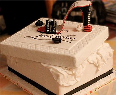 Louboutin Cake - Cake by Mirjam Niedbala