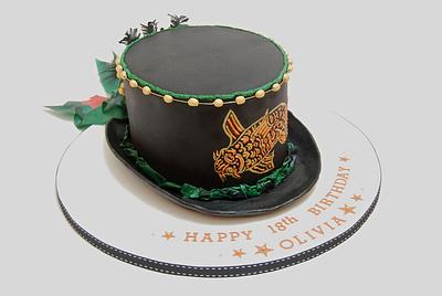 Drumming hat - Cake by The Chain Lane Cake Co.