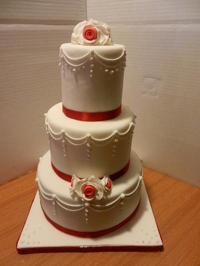 Just Married - Cake by Natalia Nikitina