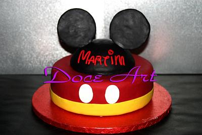 Mickey Mouse Cake - Cake by Magda Martins - Doce Art