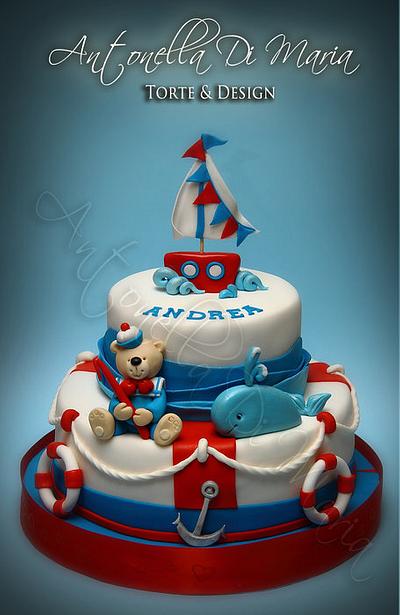 sailor bear cake - Cake by Antonella Di Maria