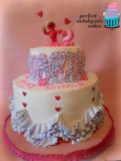 I <3  Elmo Birthday Cake - Cake by Maria Cazarez Cakes and Sugar Art