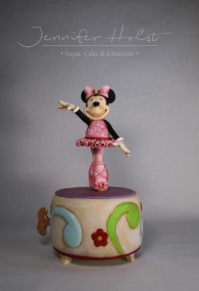 Vintage Music Box Cake - Cake by Jennifer Holst • Sugar, Cake & Chocolate •