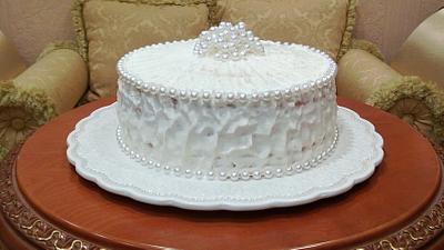 Cake White Pearl - Cake by AVANI