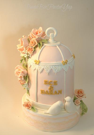 Pinky Birdcage Cake - Cake by BanaBirPastaYap