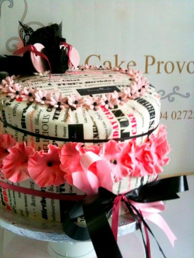 30th Birthday Cake by Cake Provocateur - Cake by BIBI
