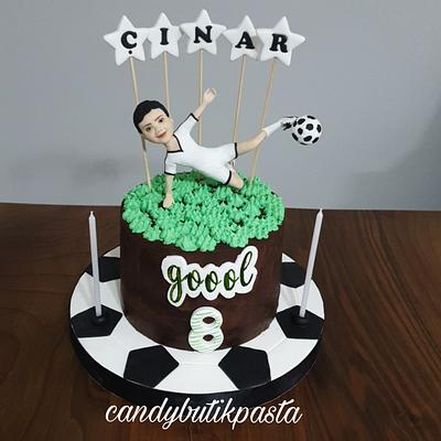 Ronaldo Birthday Cake With Photo Edit