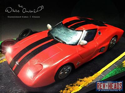 RevHeads Collaboration - Mustang 1 Hard Top Concept - Cake by Nicholas Ang