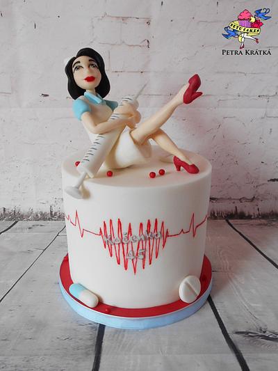 Nurse - Cake by Petra Krátká (Petu Cakes)