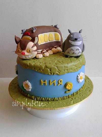 My Neighbor Totoro cake - Cake by simplyblue