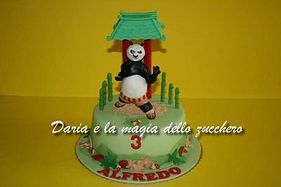 Kung fu Panda cake/Torta Kung fu Panda - Cake by Daria Albanese