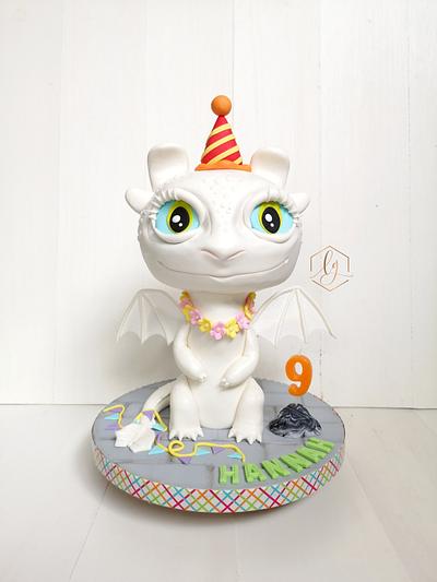 3D Imaginary Dragon Cake - Cake by Lulu Goh