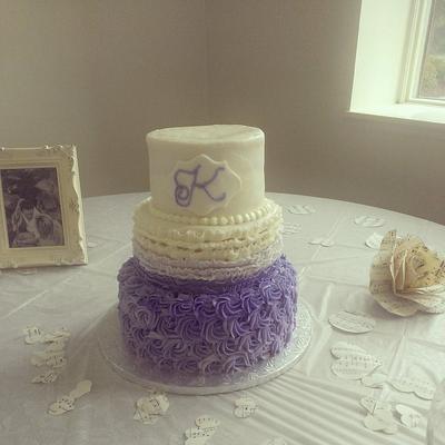 Elegant Wedding  - Cake by Jessica Hooker