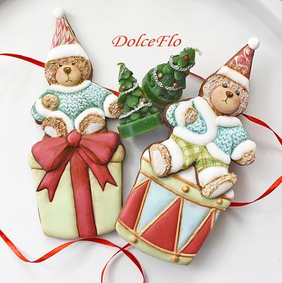 I Want A Teddy For Christmas - Cake by DolceFlo