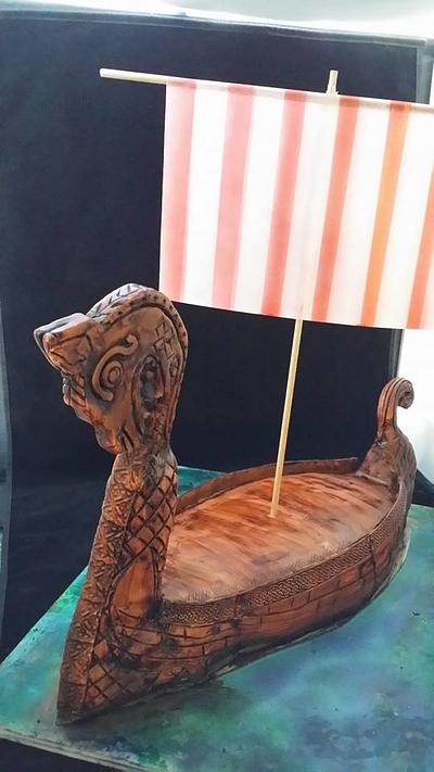 Viking Ship - Cake by thebrat68